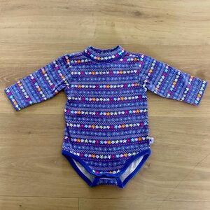 Gymboree vintage Y2K 2001 Colorful Patterned Baby Bodysuit